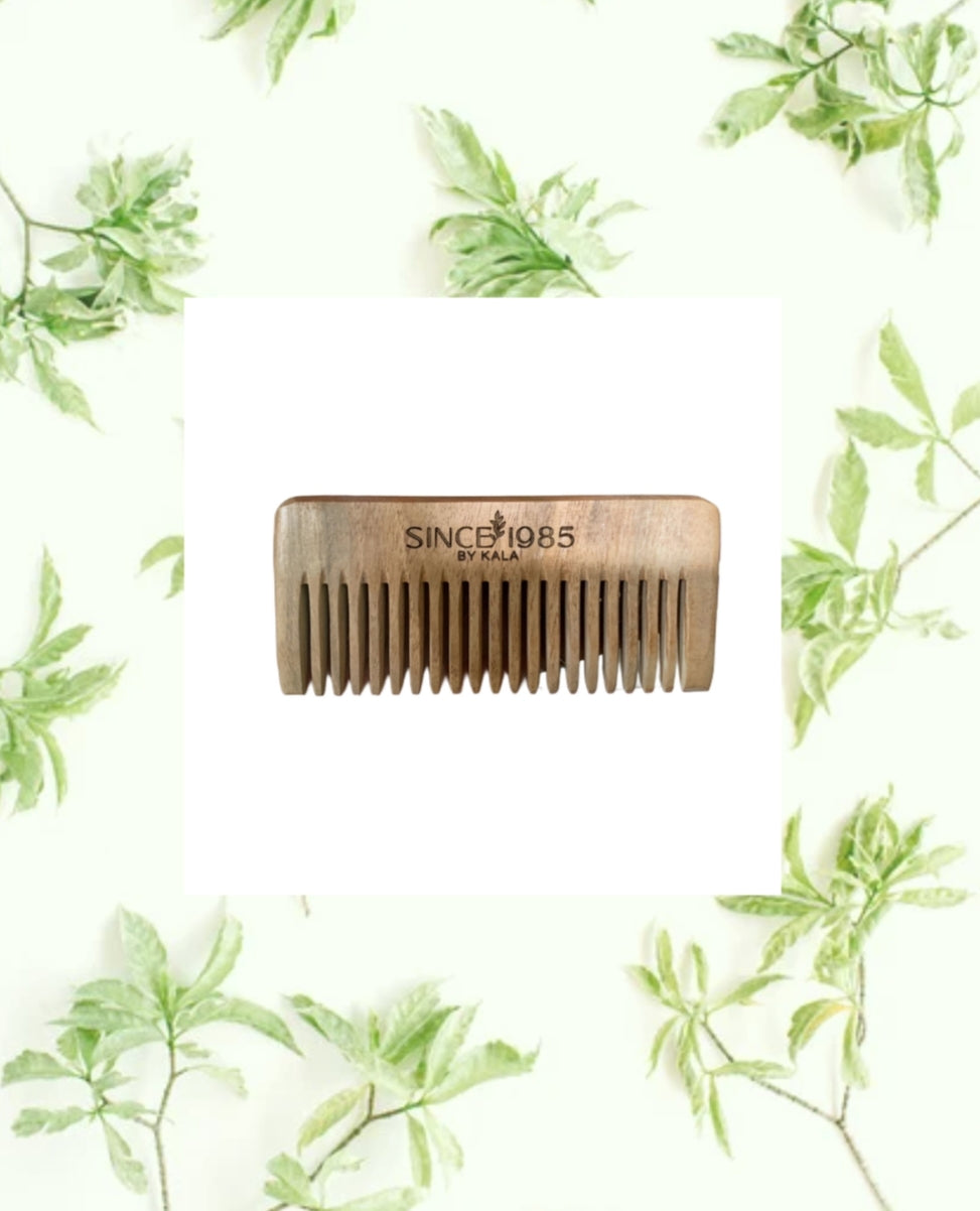 Authentic 100% Pure (Neem Comb)5.5in Inches