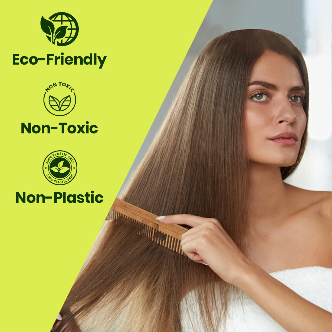 Authentic 100% Pure (Neem Comb)5.5in Inches